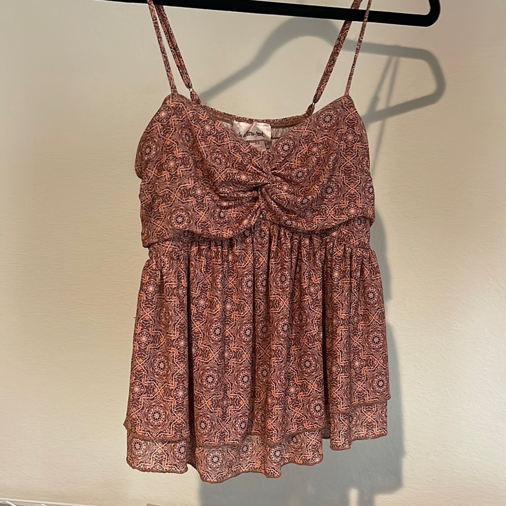 Willow and root tank top